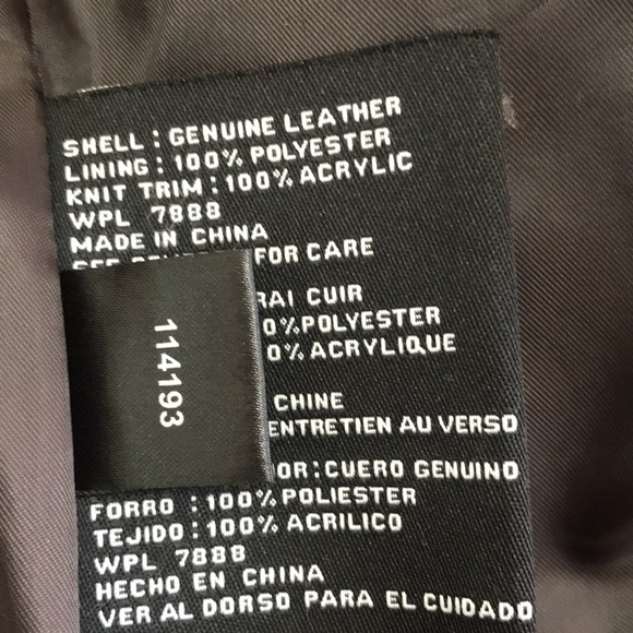 Michael Kors Jackets & Coats Michael Kors Chocolate Brown Leather